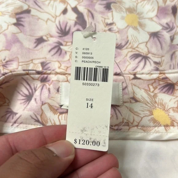 Women’s NWT Anthropologie Skye Ruffled Skirt Size 14 - Picture 6 of 8